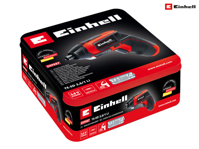 Einhell TE-SD 3.6/1 Li Cordless Screwdriver 3.6V 1 x 1.5Ah Li-ion