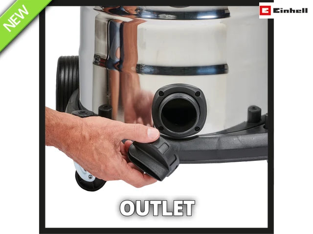 Einhell TE-VC 2230 SACL Wet/Dry Vacuum Cleaner 1500W 240V