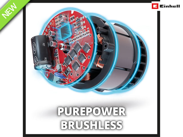 Einhell TP-RO 18 Set Li BL-Solo Power X-Change Router/Palm Router 18V Bare Unit