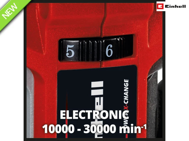 Einhell TP-RO 18 Set Li BL-Solo Power X-Change Router/Palm Router 18V Bare Unit