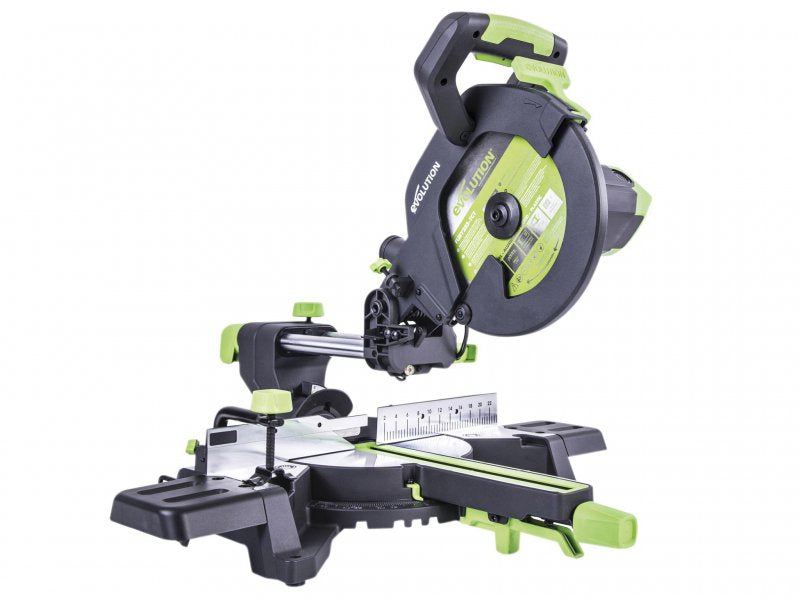 Evolution F255SMS TCT Multi-Material Sliding Mitre Saw 255mm 1600W 240V Main Image