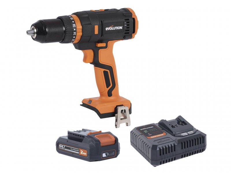Evolution R13CMB-Li EXT Combi Drill 18V 1 x 2.0Ah Li-ion Main Image