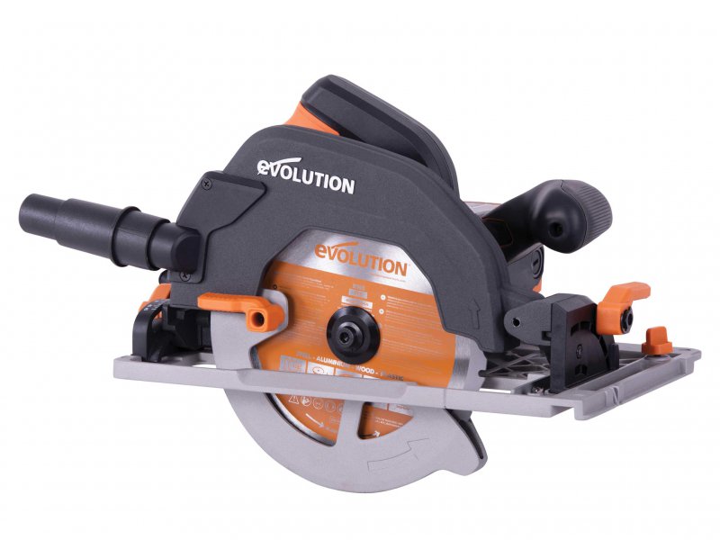 Evolution R185CCSX Circular Track Saw Kit 185mm 1600W 240V Main Image
