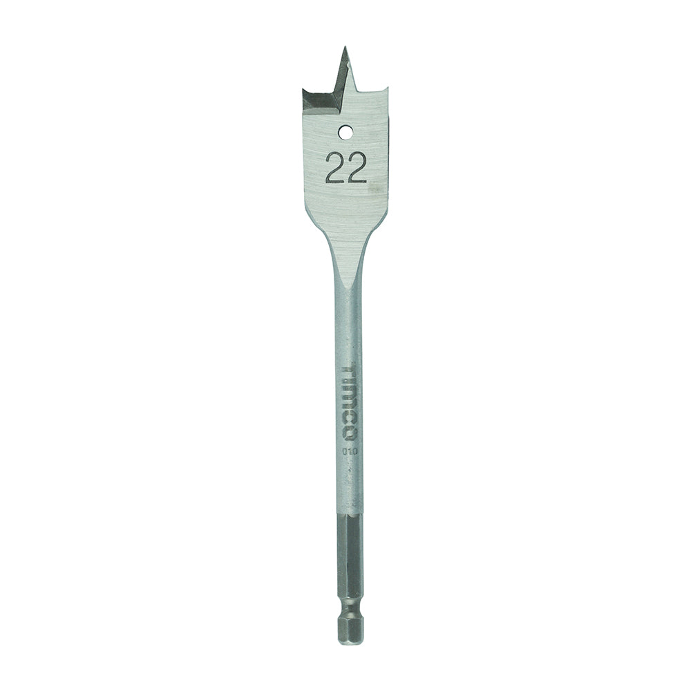 Flat Wood Bit 22 x 152 1 EA