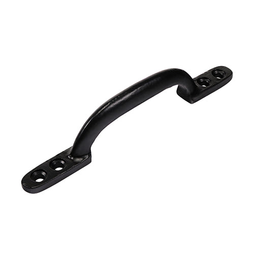 Hot Bed Handle - Black - 6 inch - x1