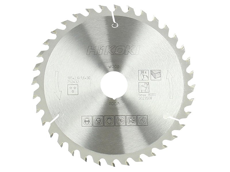 HiKOKI Circular Saw Blade 185 x 30mm x 36T Main Image
