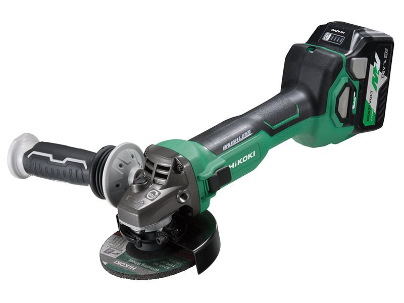 HiKOKI G3612DA/JRZ Multi-Volt Angle Grinder 115mm 36V 2 x 2.5Ah Li-ion Main Image