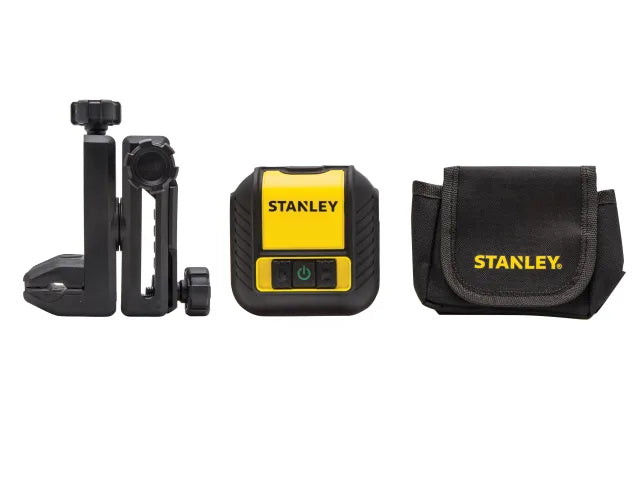 STANLEY Intelli Tools Cubix Cross Line Laser Level (Green Beam)