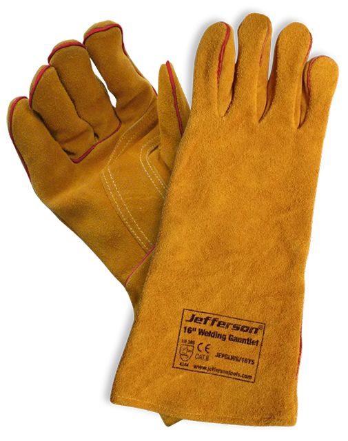 Jefferson 16  inch Welding Gauntlets