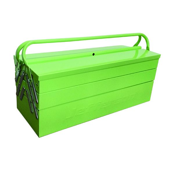 Jefferson 5 Tray Cantilever Toolbox - High Visibility