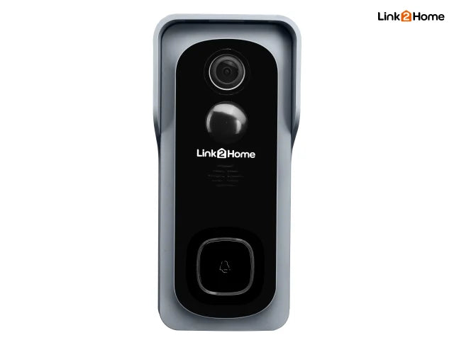 Link2Home Weatherproof (IP54) Battery Smart Doorbell