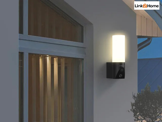 Link2Home Smart Porch Light with Camera