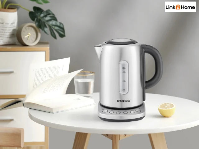 Link2Home Stainless Steel Smart Kettle 1.7L 3000W