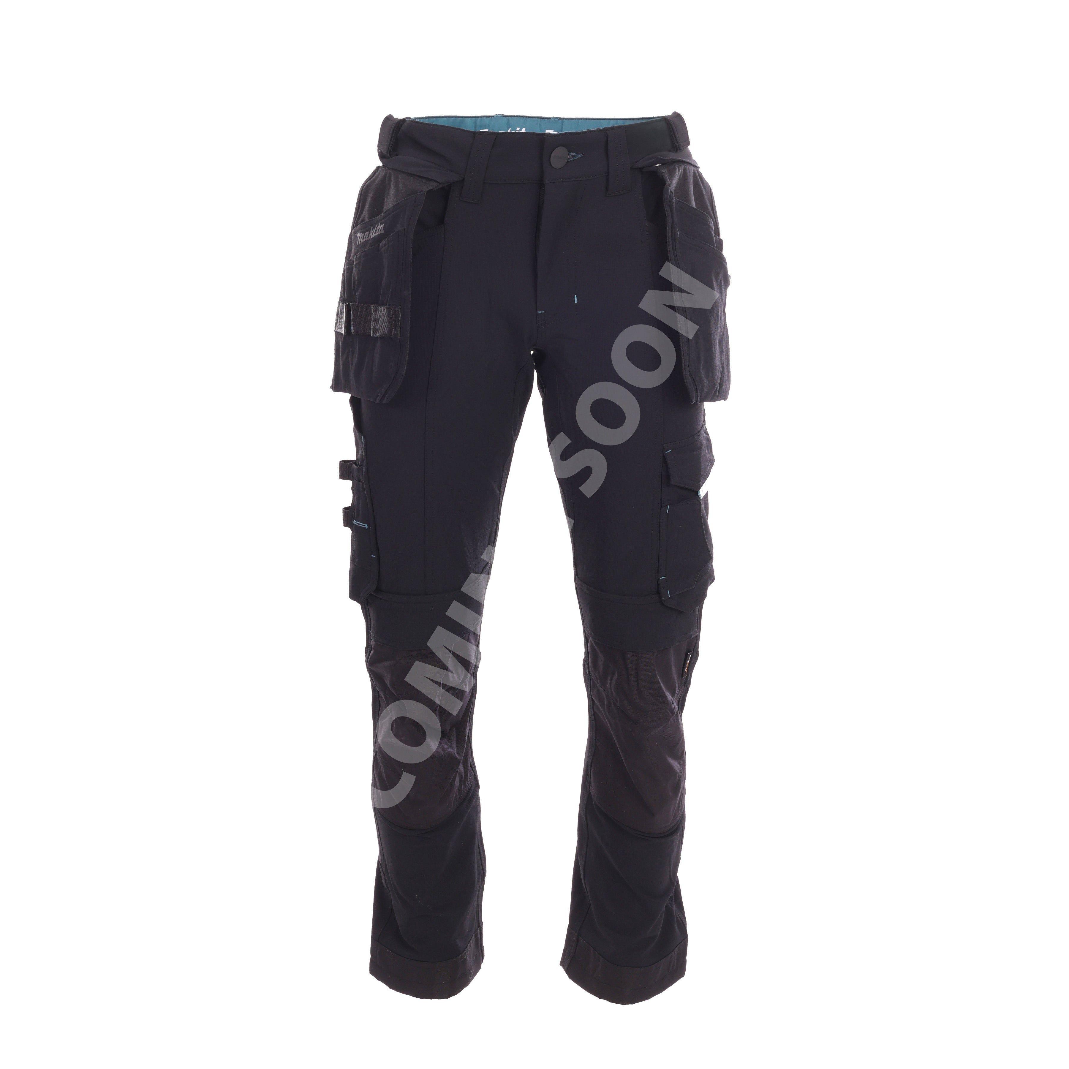 MAKITA ONYX STRETCH TROUSERS BLACK W34xL31 Main Image