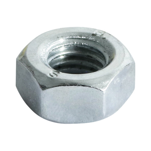 Hex Nut DIN 934 & 267-4 - BZP M12 100 PCS