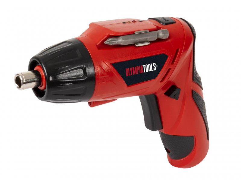 Olympia Power Tools Cordless Screwdriver 3.6V 1 x 1.3Ah Li-ion Main Image