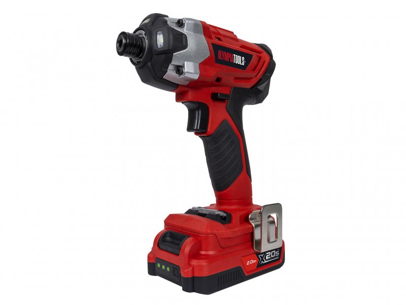 Olympia Power Tools X20S Impact Driver 20V 2 x 2.0Ah Li-ion Main Image