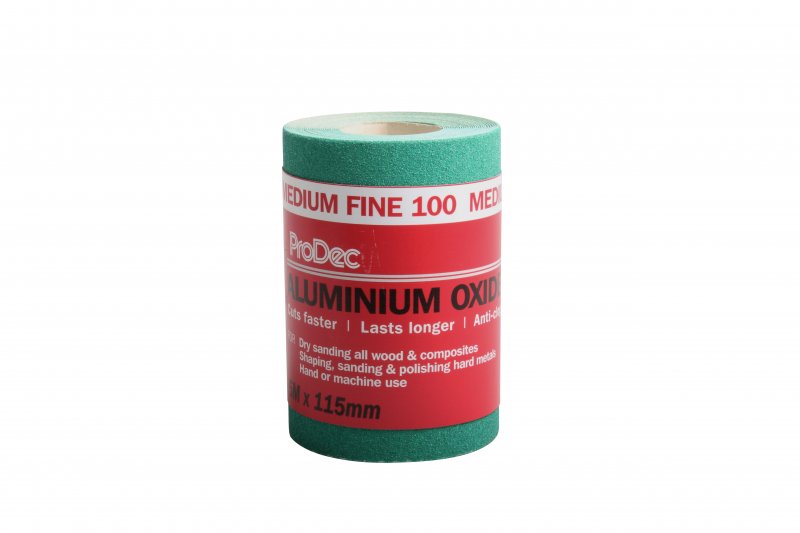 ProDec Sandpaper - Ali-Oxide - 100 Grit (5m)