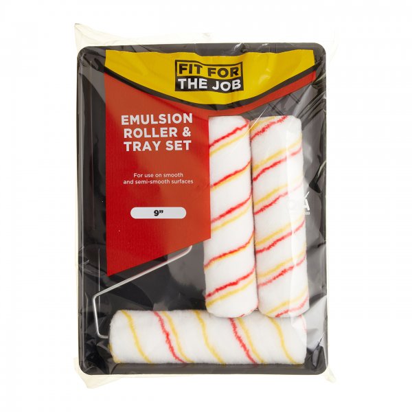 Fit For The Job 9 inch Roller Kit with 2 Spare Heads