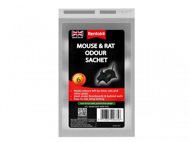 Rentokil Mouse & Rat Odour Sachet Main Image