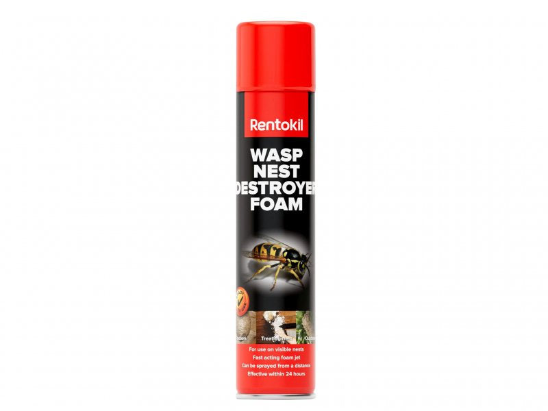 Rentokil Wasp Nest Destroy Foam Aerosol 300ml Main Image