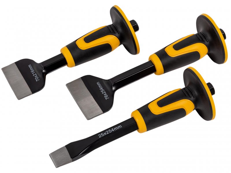 Roughneck Chisel & Bolster Set, 3 Piece Main Image