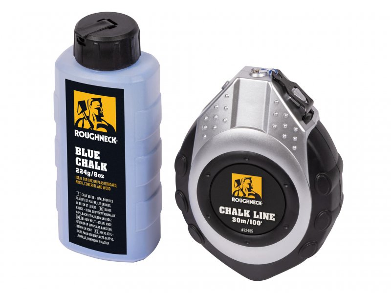 Roughneck 30m Chalk Line & Blue Chalk Main Image