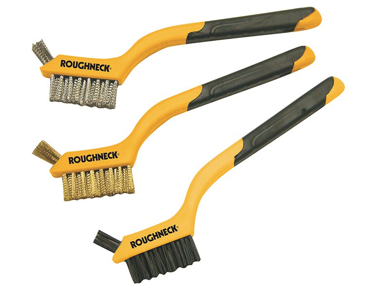 Roughneck Mini Wire Brush Set of 3 Main Image