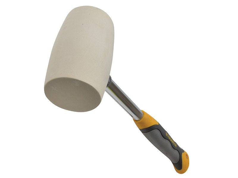 Roughneck Non Marking White Rubber Mallet 680g (24oz) Main Image