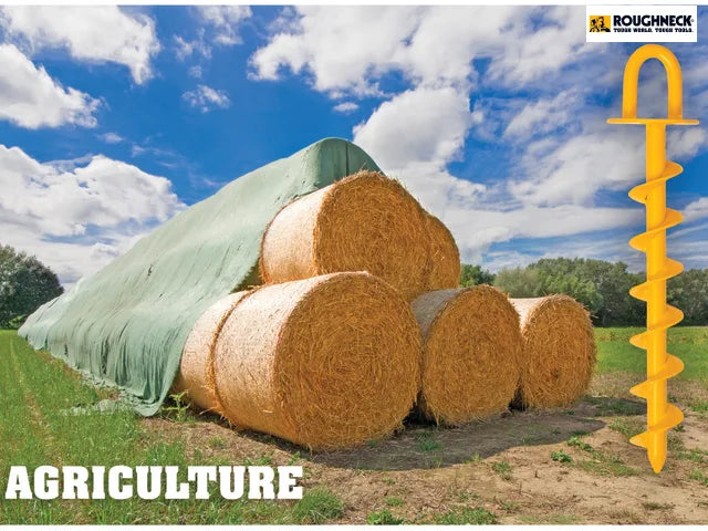 Roughneck Heavy-Duty Screw-in Ground Anchor 340mm (13.1/2in)