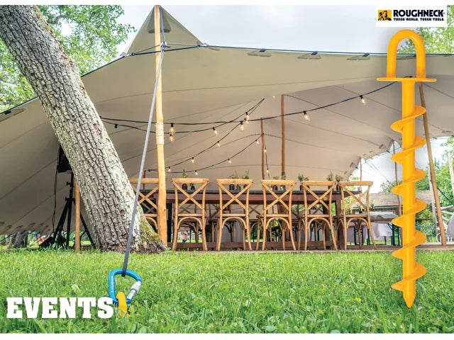 Roughneck Heavy-Duty Screw-in Ground Anchor 340mm (13.1/2in)