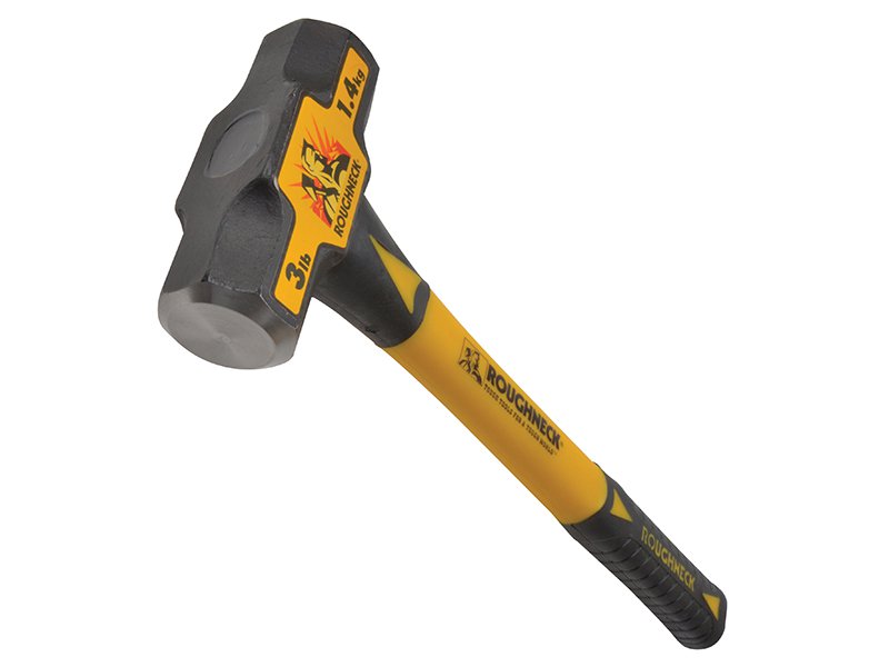 Roughneck Sledge Hammer 1.4kg (3lb) Fibreglass Handle Main Image