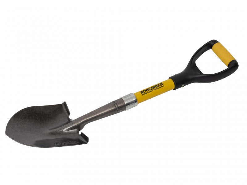 Roughneck Micro Round Shovel Round Point 685mm (27in) Handle Main Image
