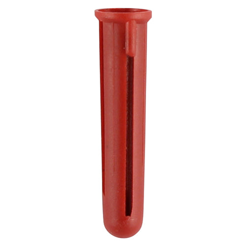 Plastic Plugs - Red 30mm (100 PCS)
