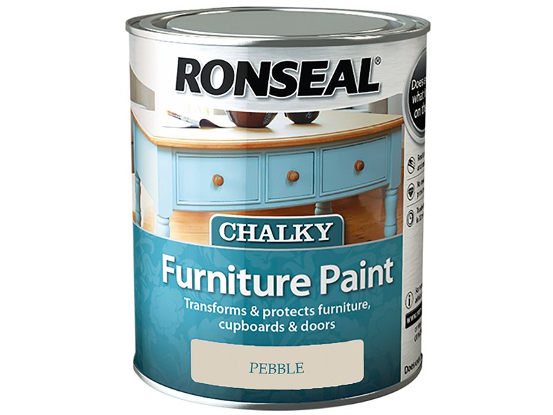 Ronseal Chalky Furniture Paint Pebble 750ml
