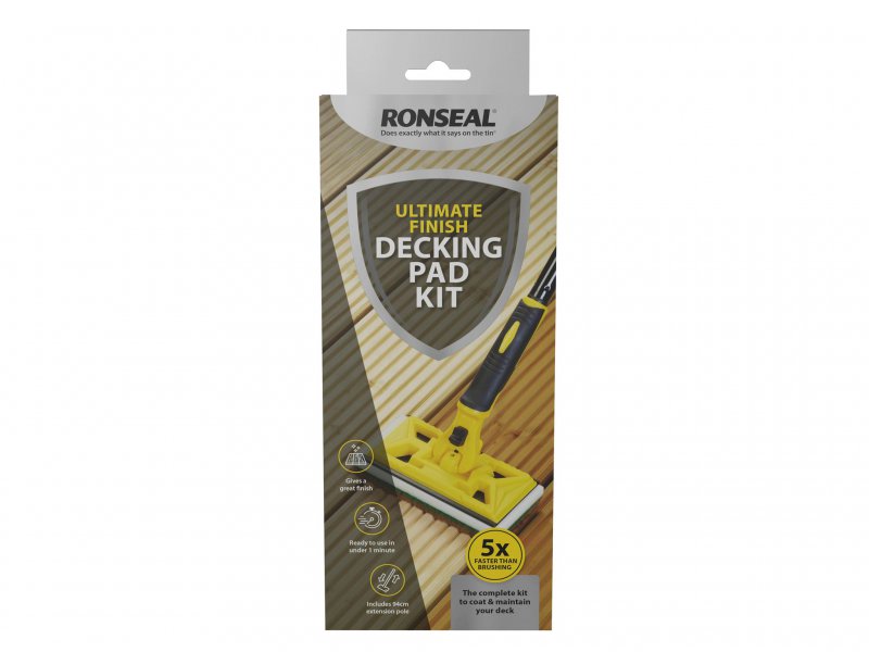 Ronseal Ultimate Finish Decking Pad Kit Main Image