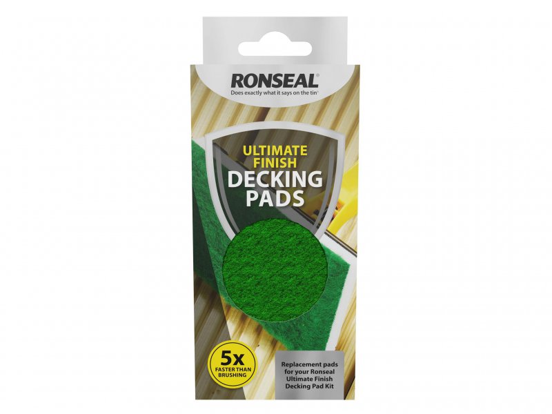 Ronseal Ultimate Finish Decking Refill Pads Main Image