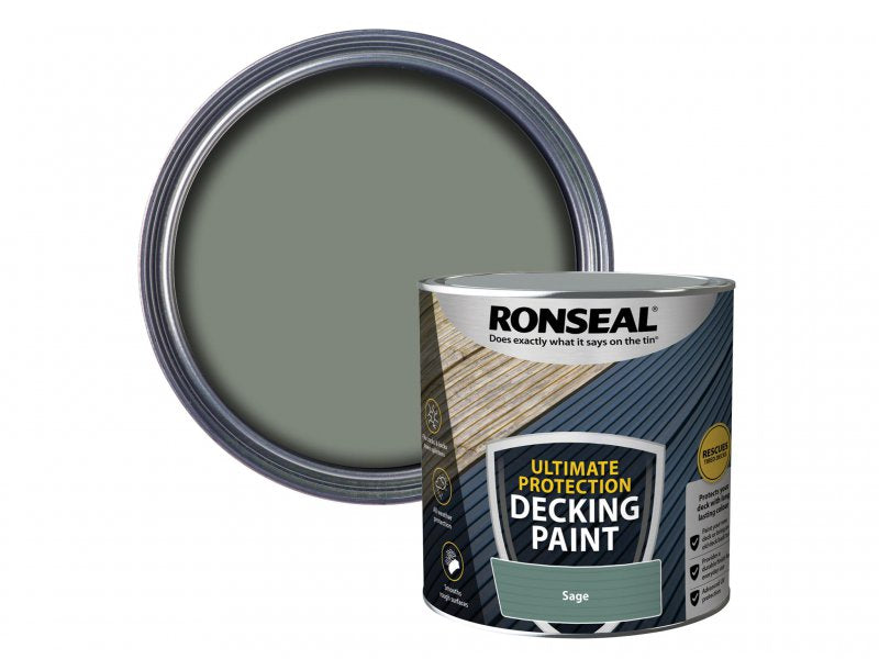 Ronseal Ultimate Protection Decking Paint Willow 2.5 litre Main Image