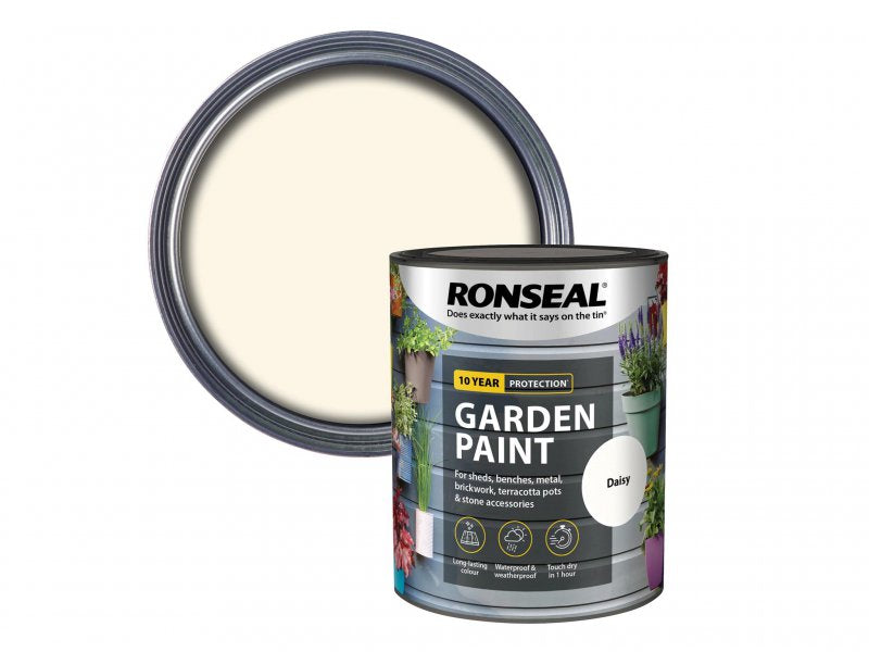 Ronseal Garden Paint Daisy 750ml Main Image