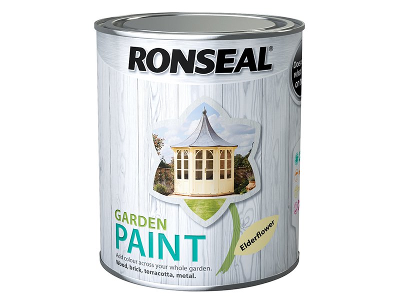 Ronseal Garden Paint Elderflower 750ml Main Image