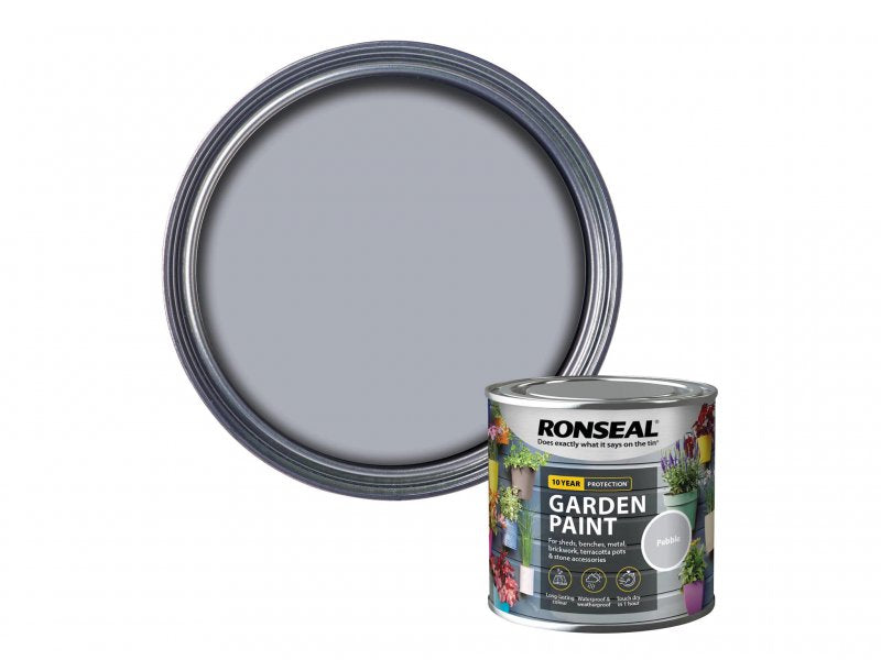 Ronseal Garden Paint Pebble 250ml Main Image
