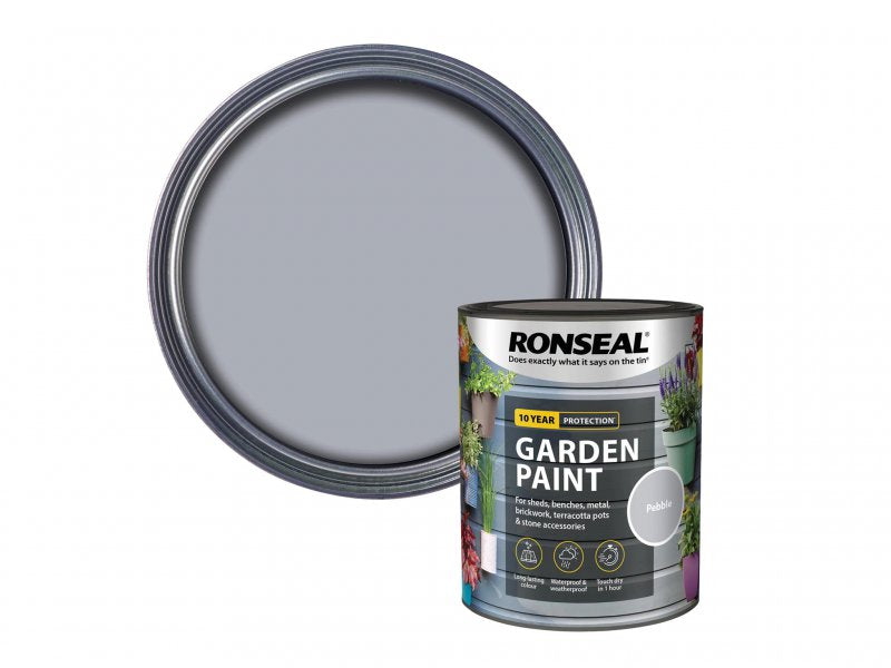 Ronseal Garden Paint Pebble 750ml Main Image