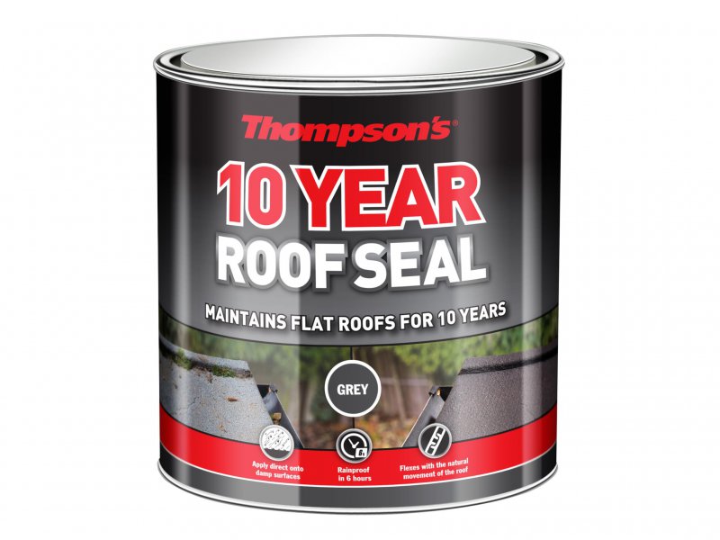 Ronseal Thompson's 10 Year Roof Seal Grey 1 litre