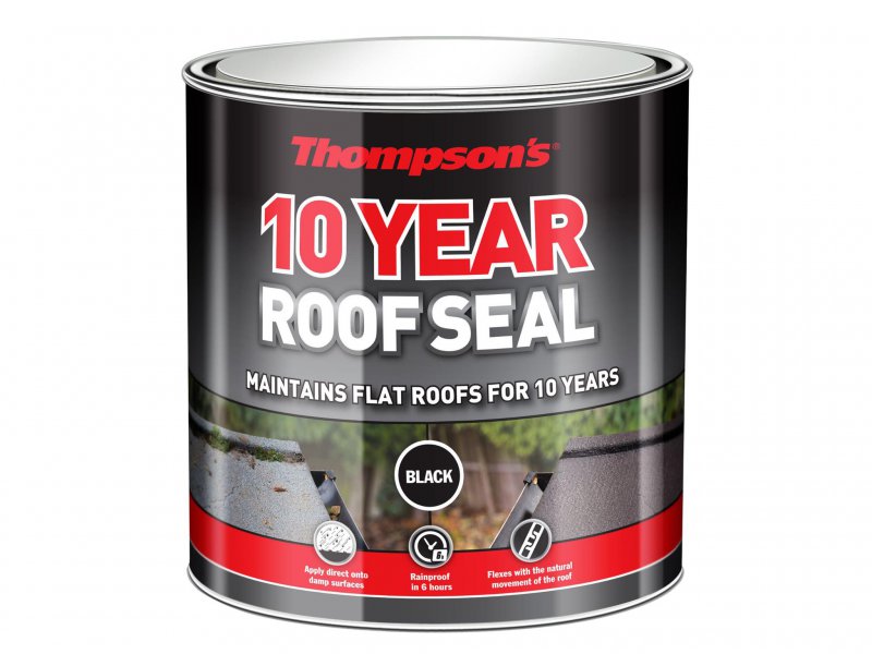 Ronseal Thompsons High Performance Roof Seal Black 2.5 Litre Main Image