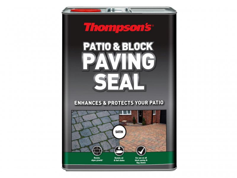 Ronseal Thompson's Patio & Block Paving Seal Satin 5 litre