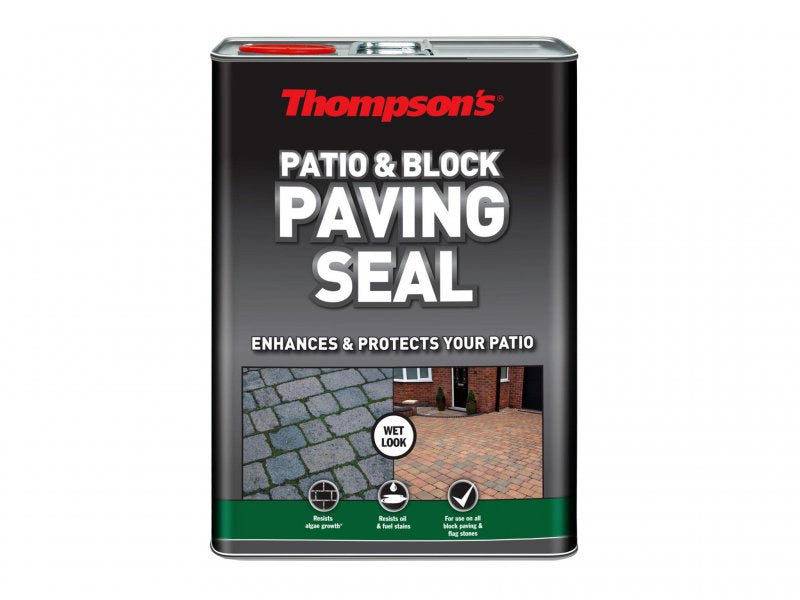 Ronseal Thompson's Patio & Block Paving Seal Wet Look 5 litre