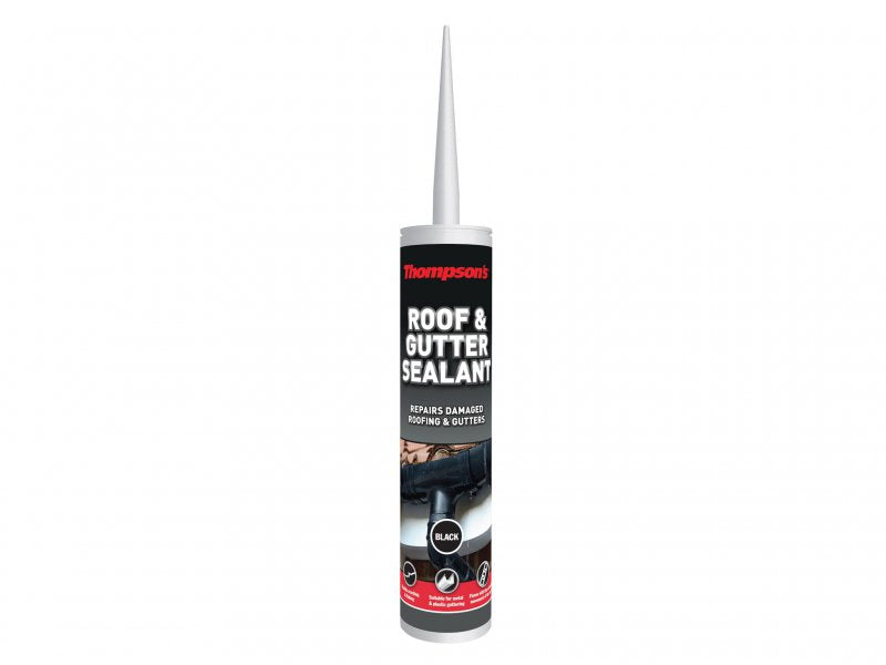 Ronseal Thompson's Roof & Gutter Sealant Black 310ml