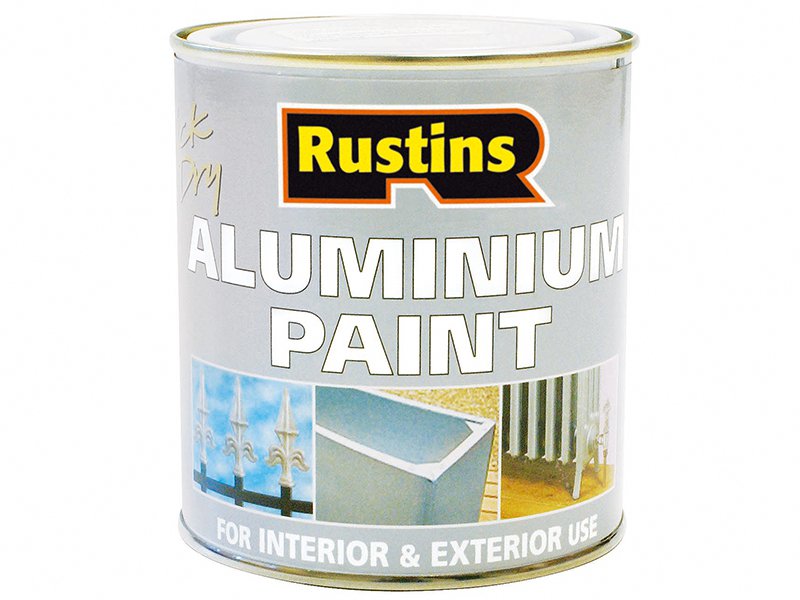 Rustins Aluminium Paint 250ml Main Image