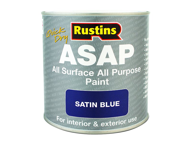 Rustins ASAP Paint Blue 250ml Main Image