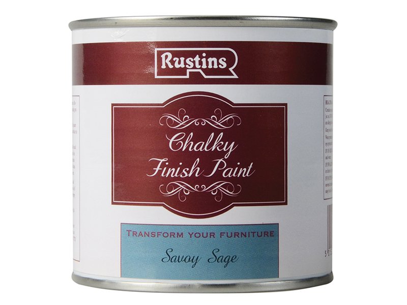 Rustins Chalky Finish Paint Savoy Sage 250ml Main Image